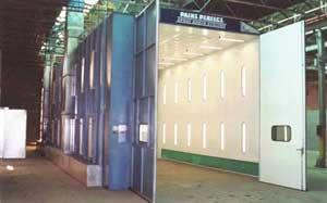 Industrial Manufacturing Paint Spray Booth Systems